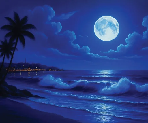 Twilight over the Ocean